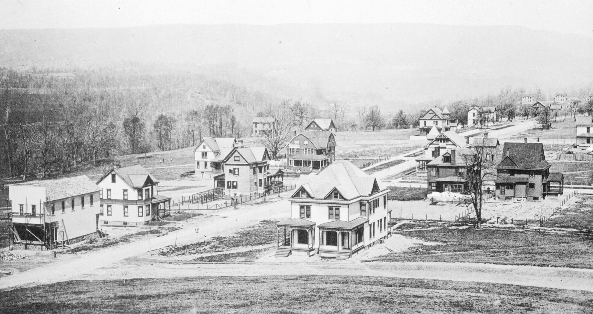 Tioga Street market circa 1890s